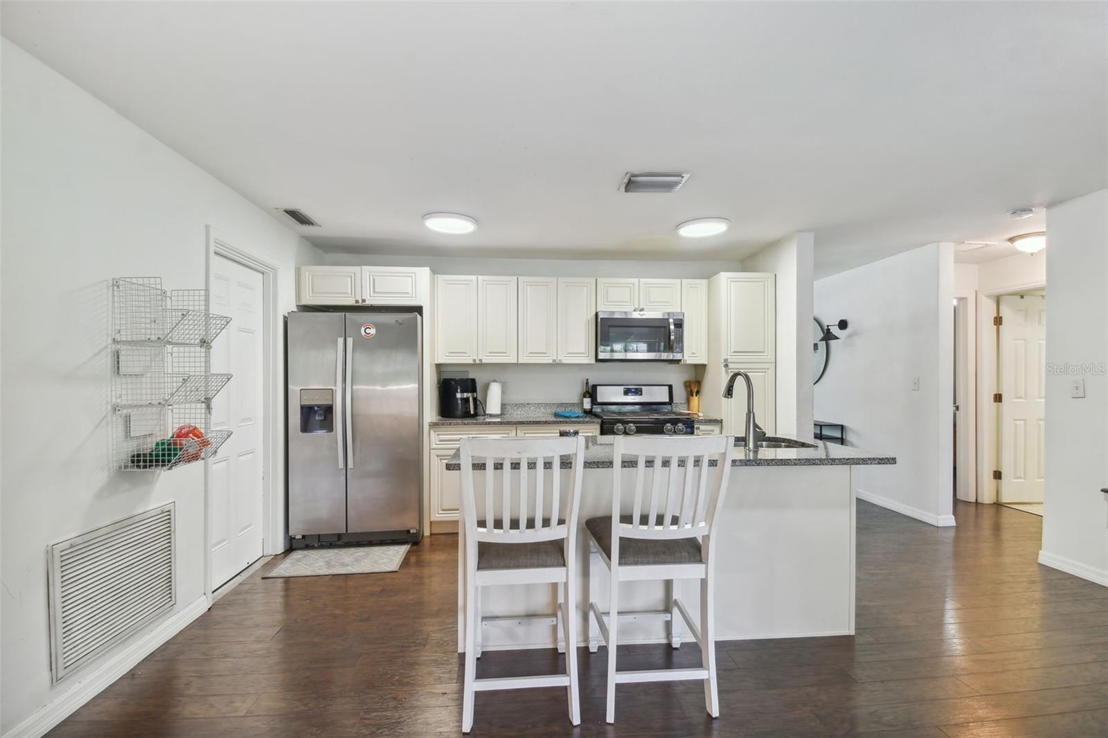 Large Storage/ Laundry Room Through Door On Left