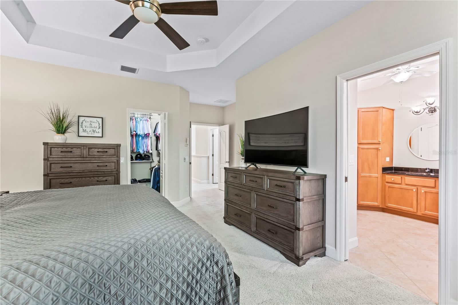 Primary Bedroom and Bathroom