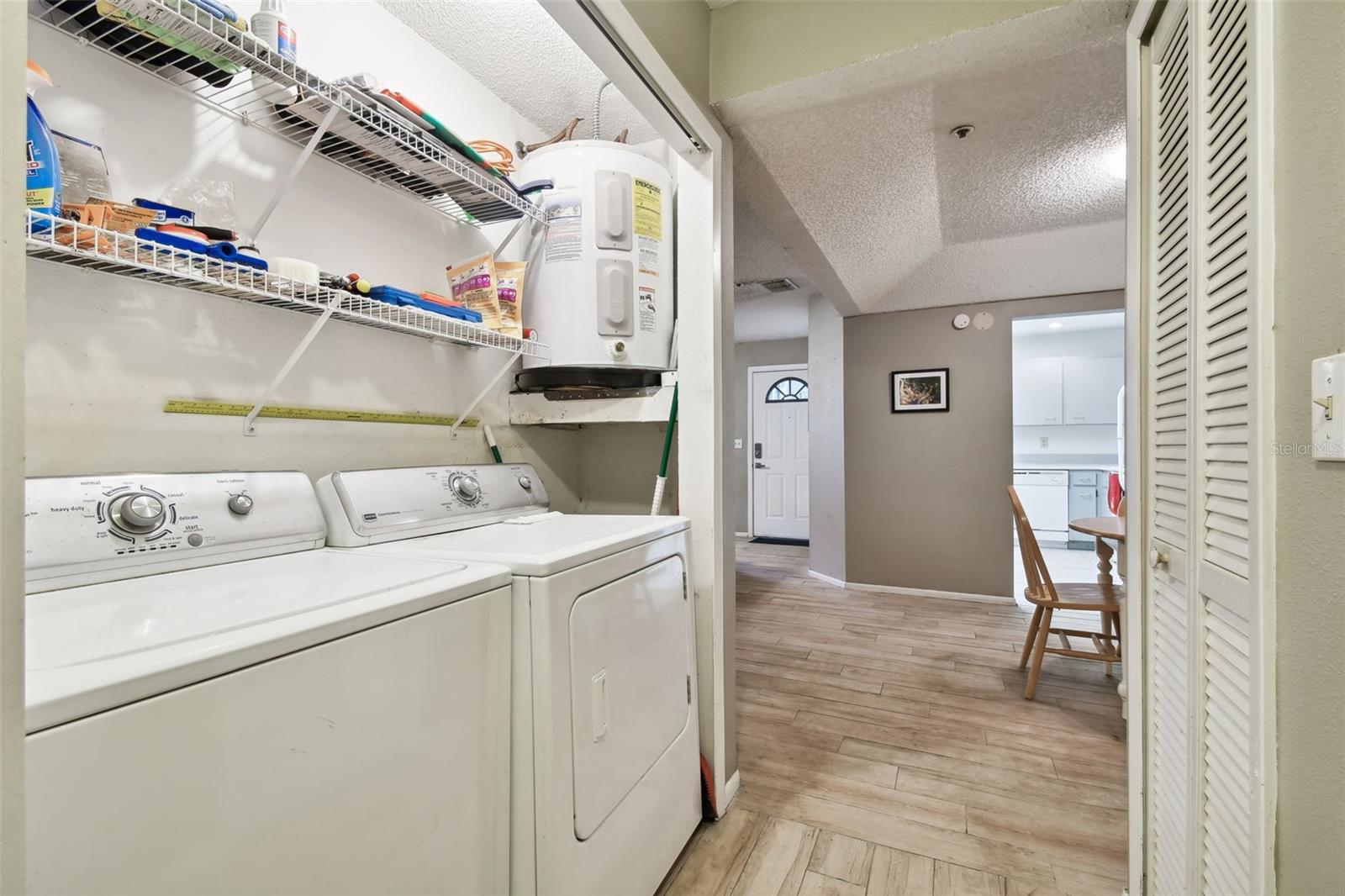 laundry closet