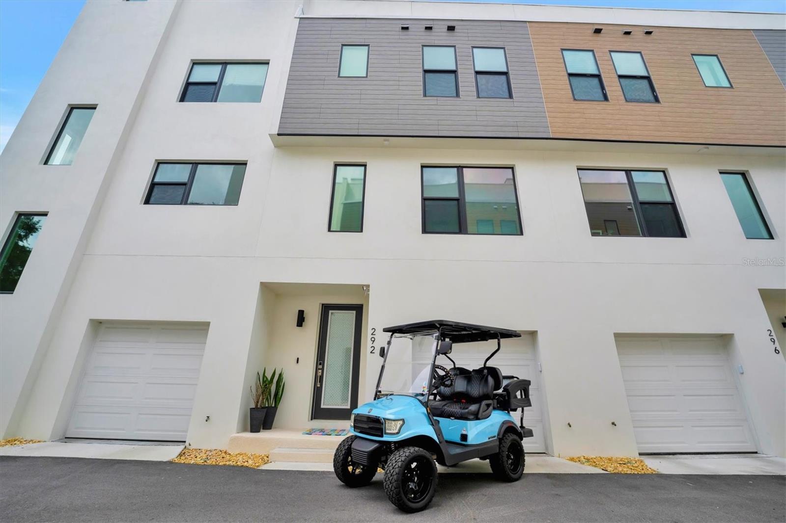 golf cart is negotiable with the sale of the townhome!