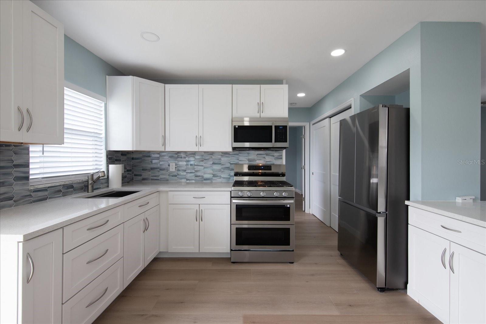 Large pantry off kitchen.