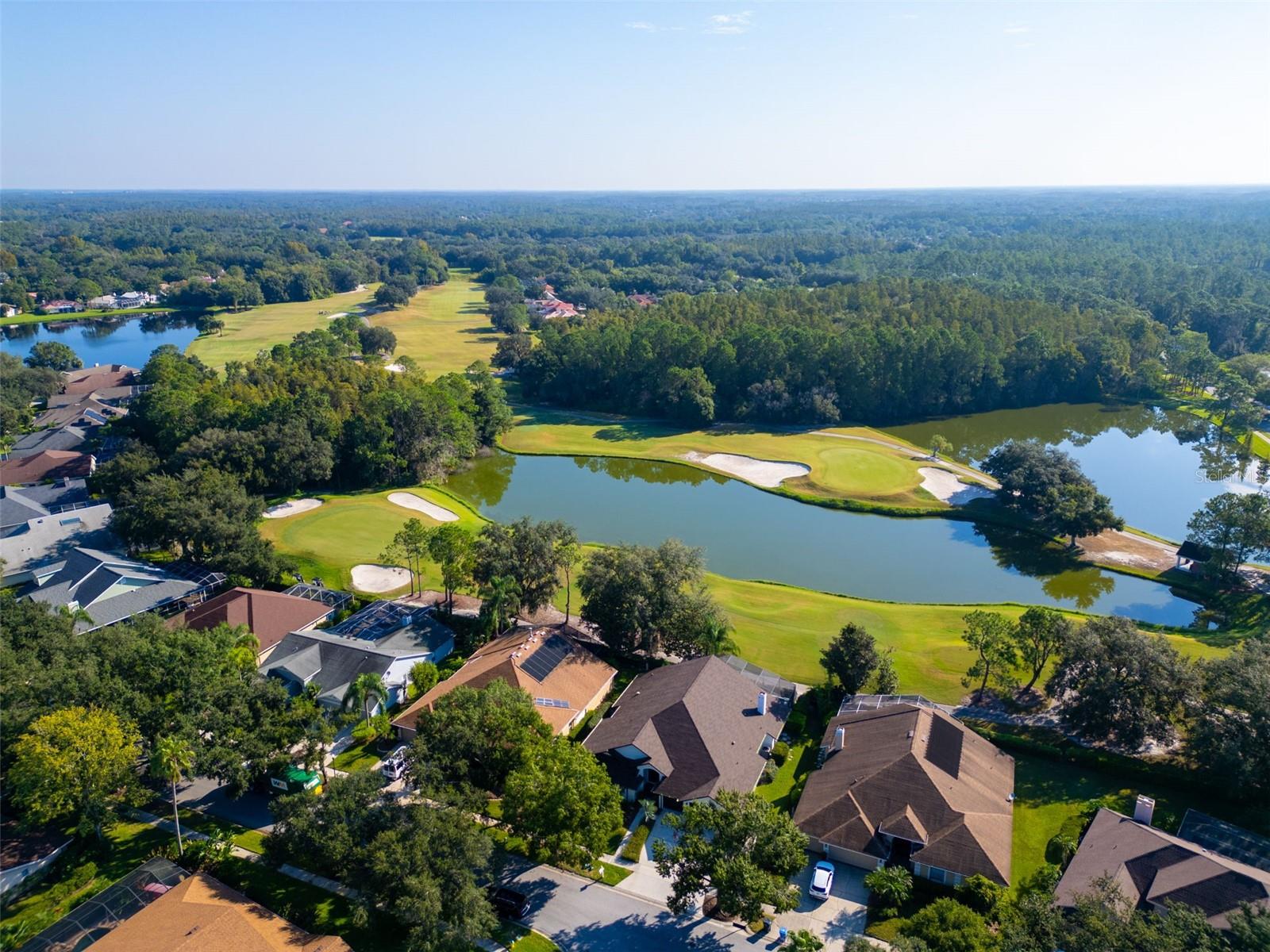 Golf course views