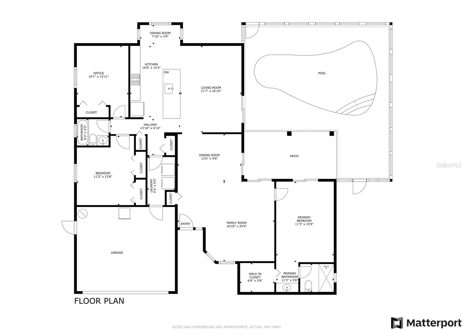 Floor plan to start planning where your furniture will go