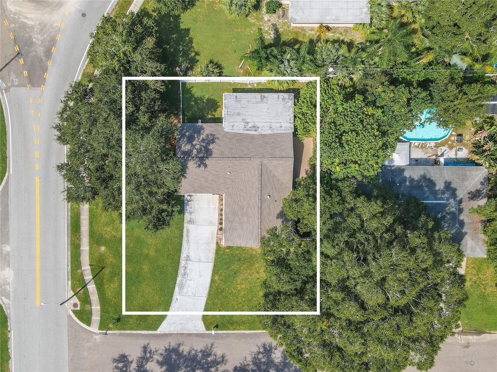 Spacious tree shaded, corner lot. New Dimensional Shingle Roof in 2021.