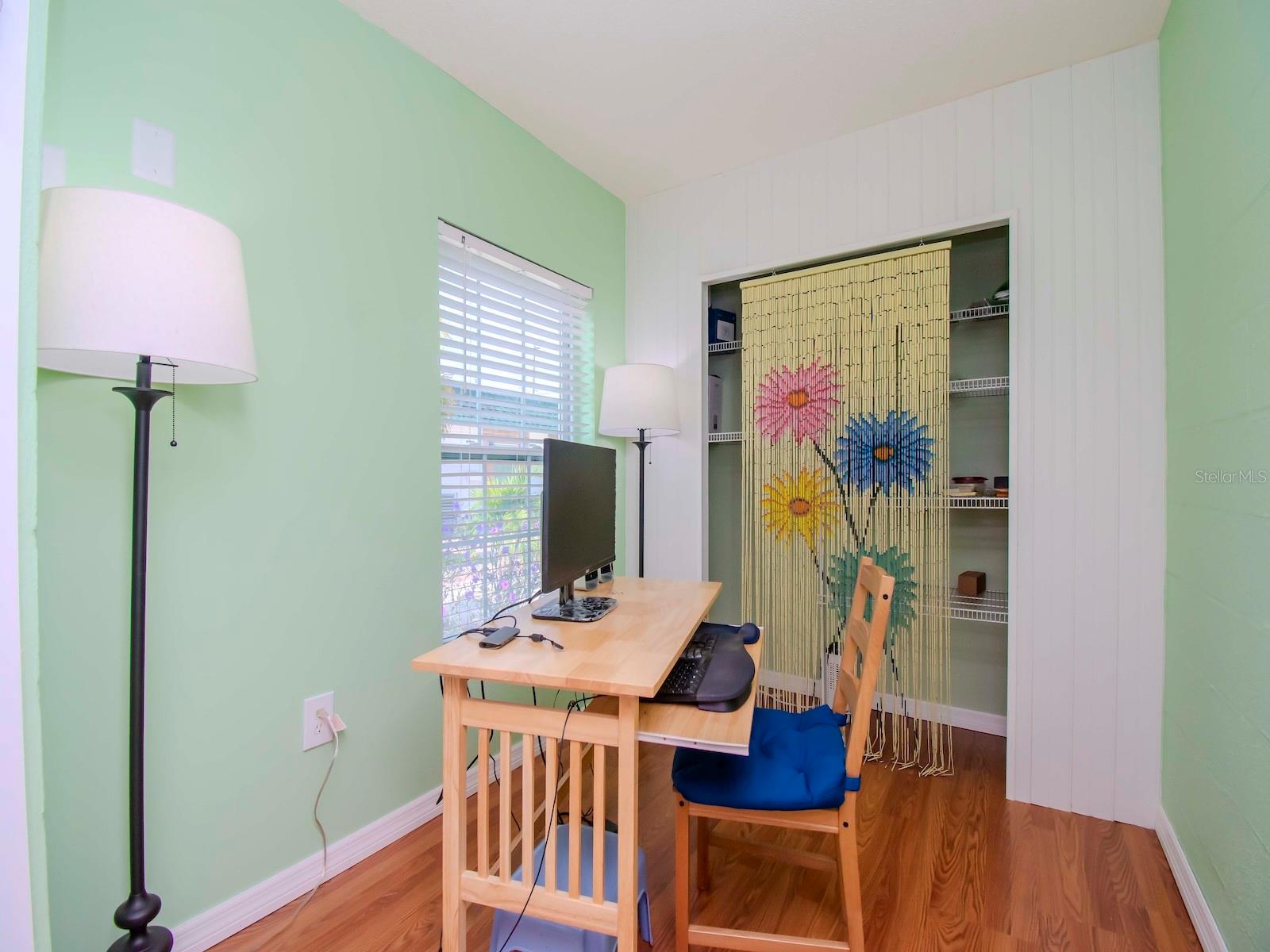 Bonus room with closet