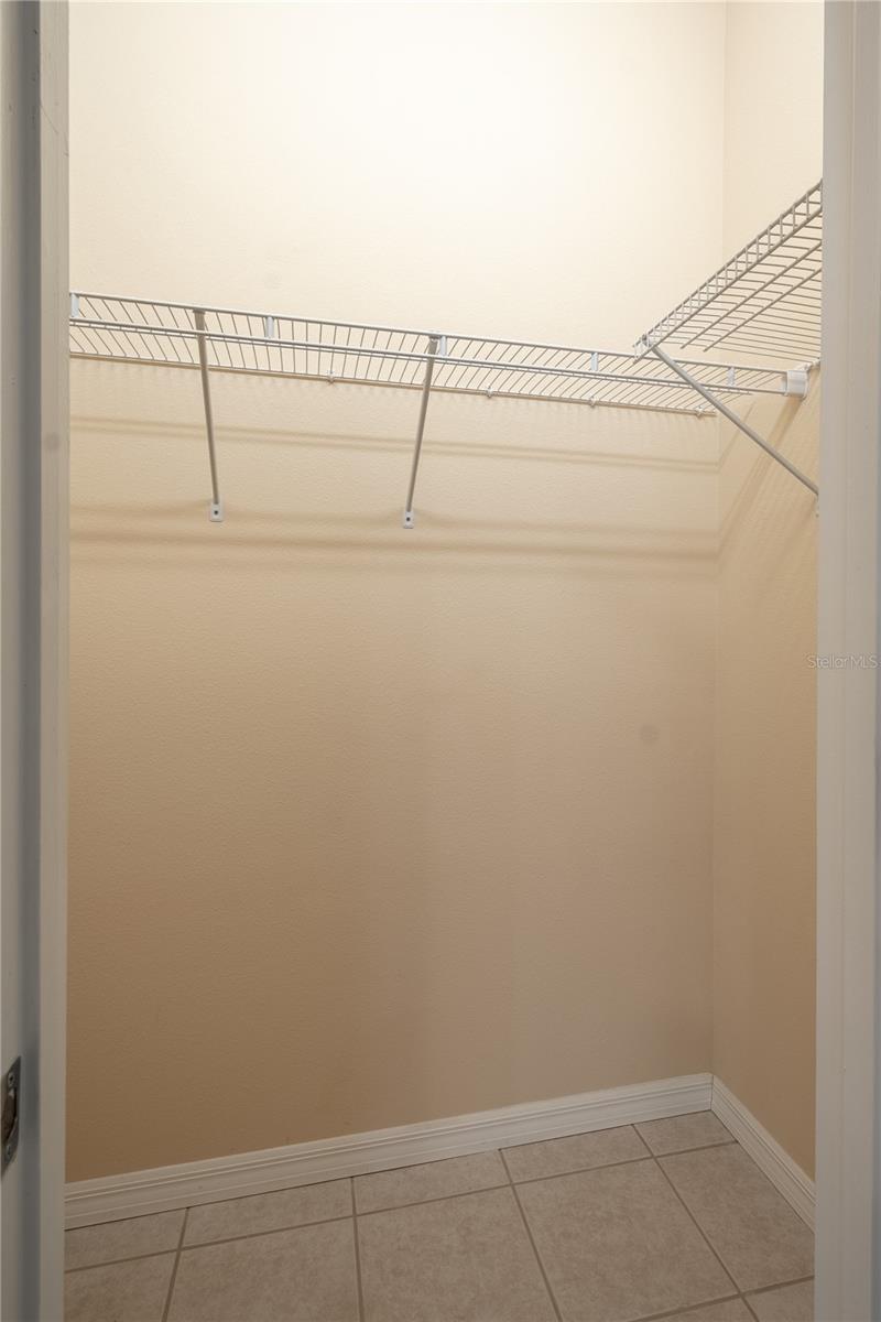 The bonus/Flex room closet.