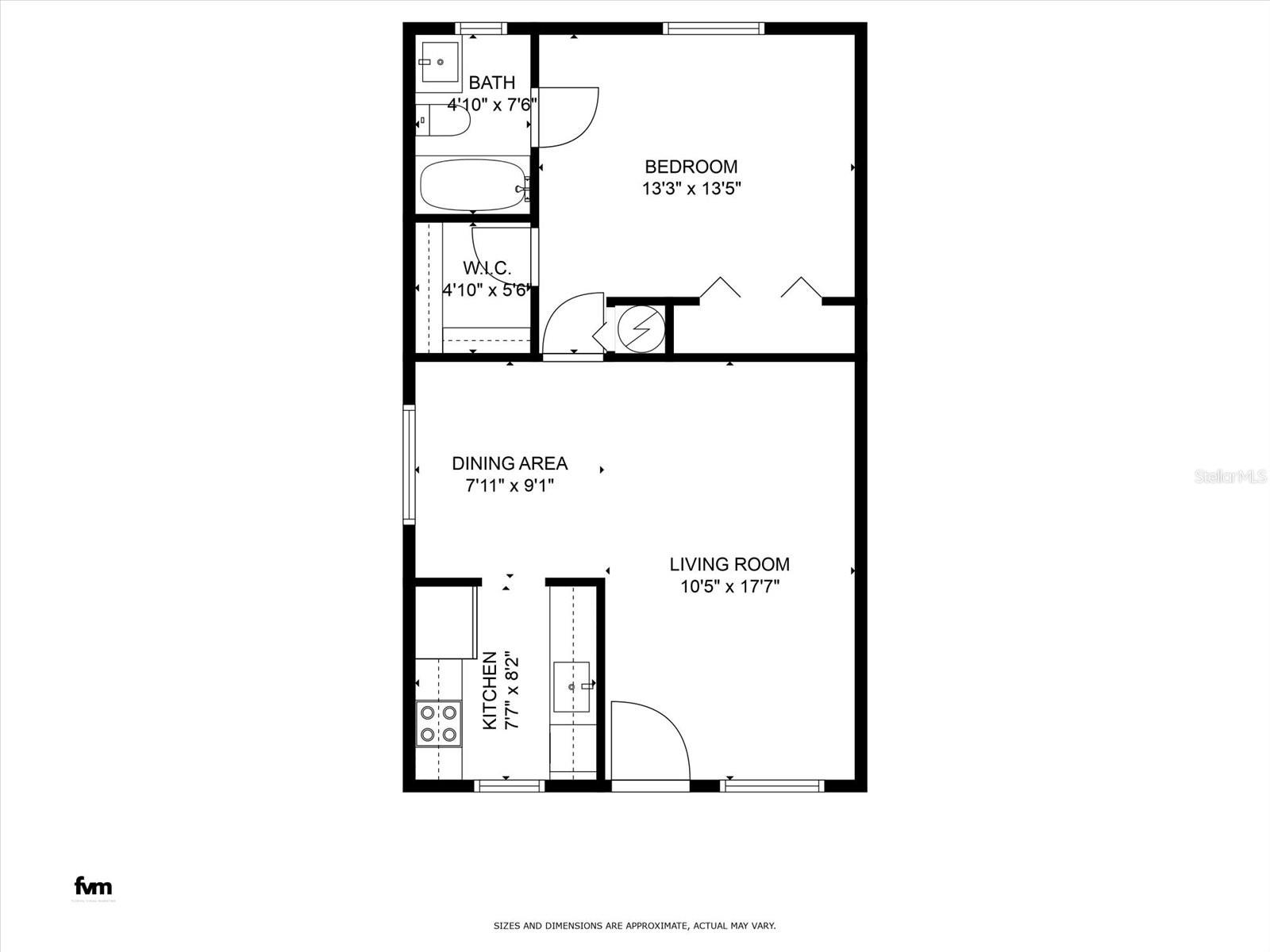 Floorplan - Click the tour for an interactive floorplan!