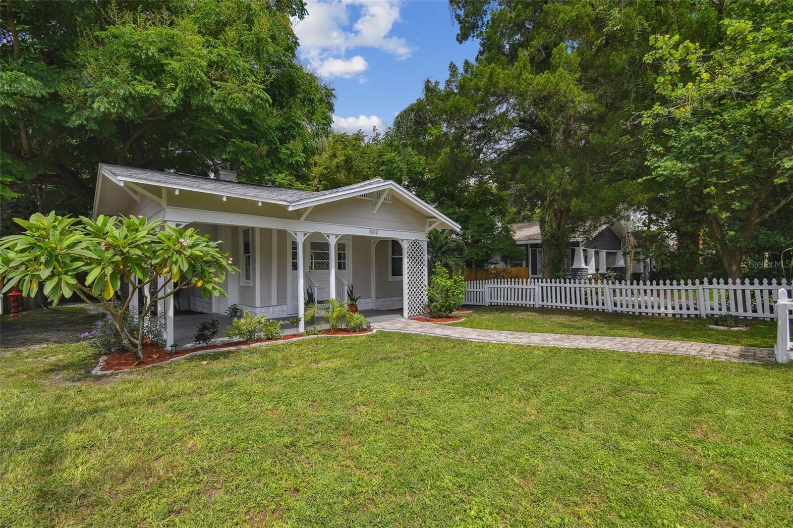 Large Front Yard