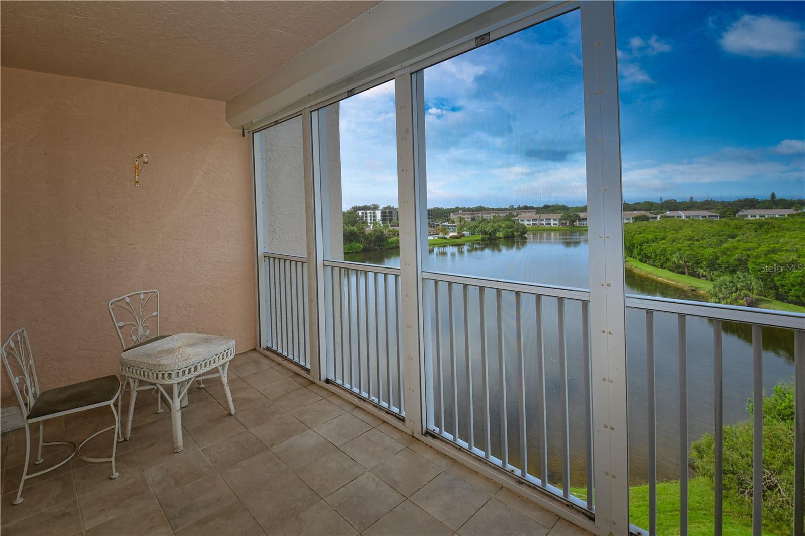 Your Lanai overlooks Snowy Egret Lake with abundant wildlife on one side ...