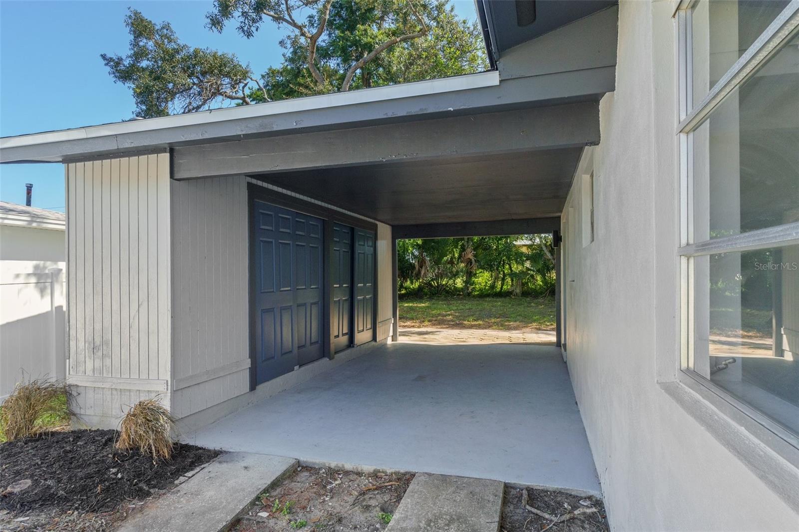 Carport With Storage