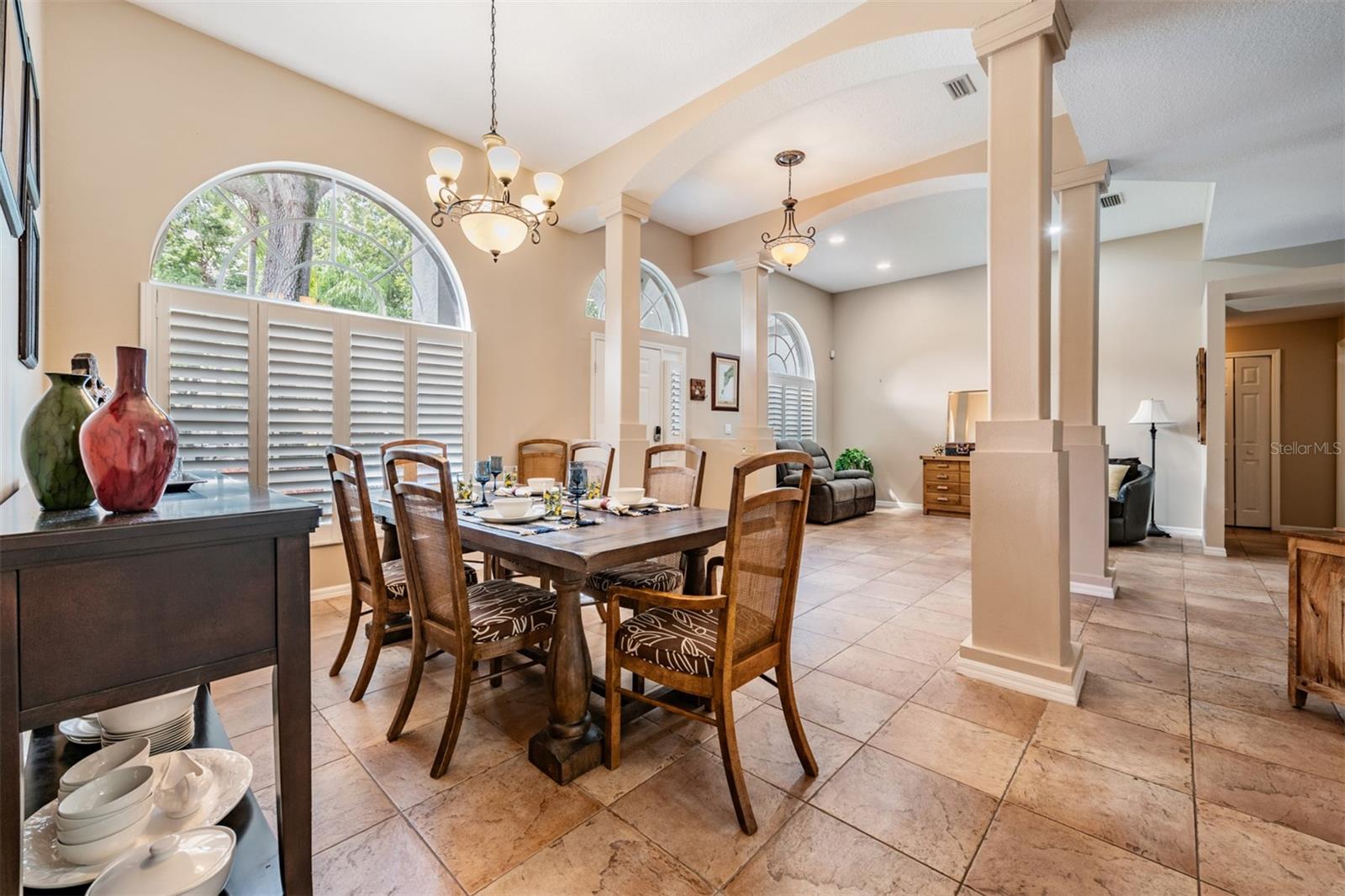 Dining Room and Foyer entrance