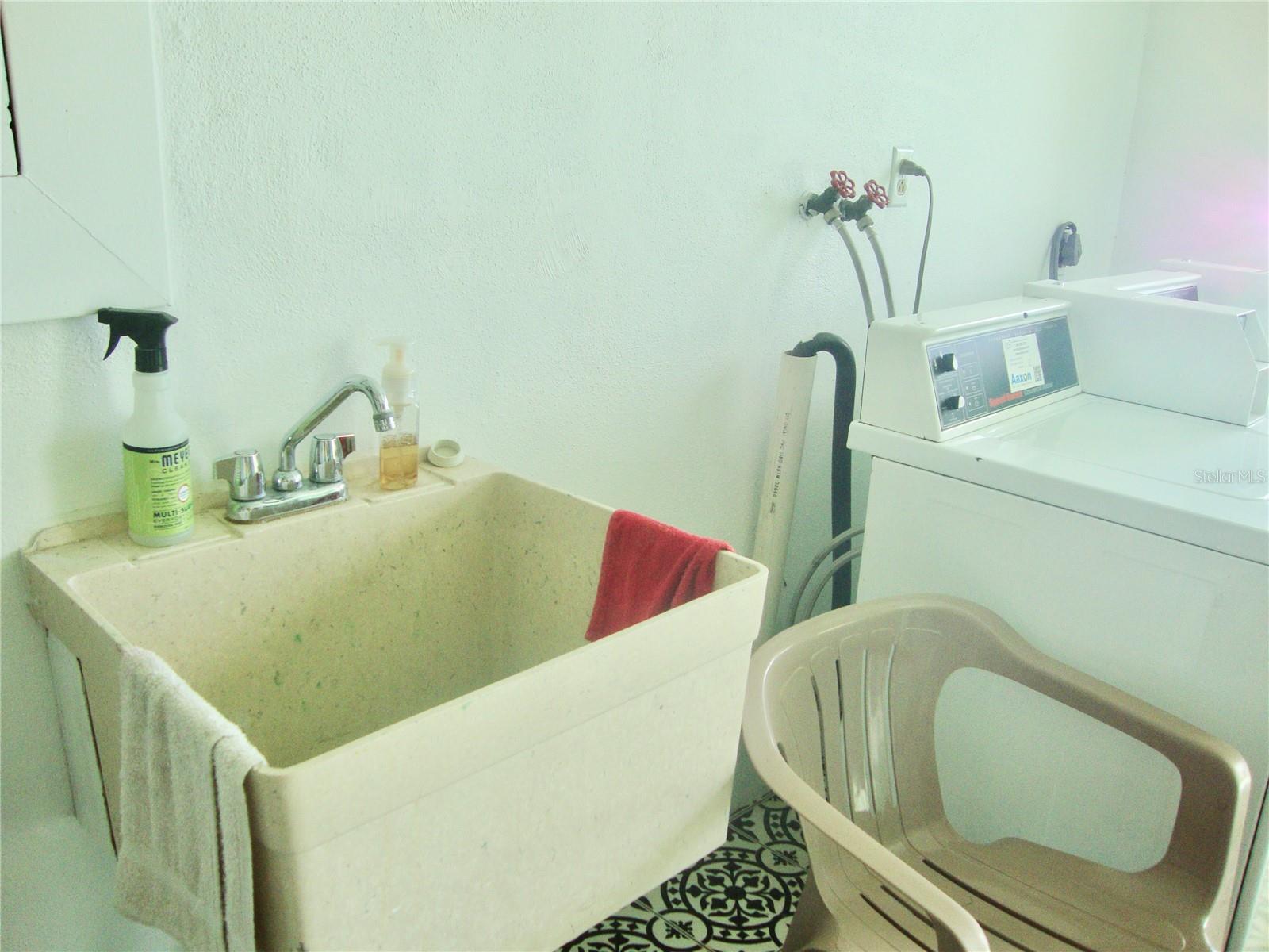 INSIDE LAUNDRY ROOM