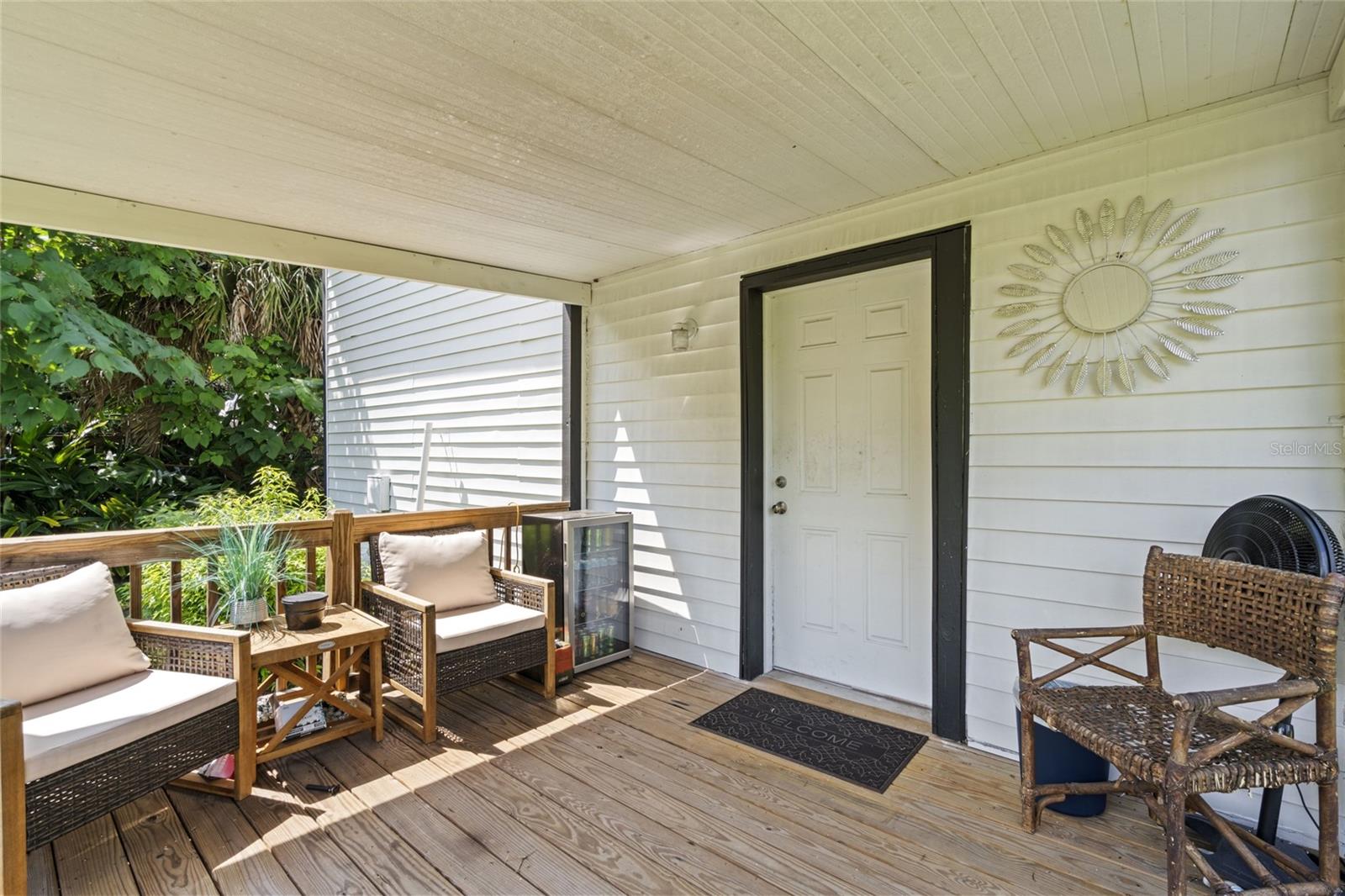 Guest House Rear Porch (first floor)