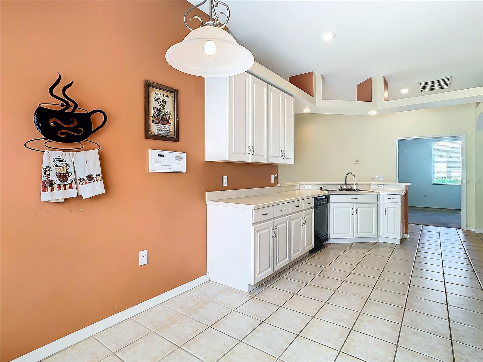 From Nook Looking into Kitchen.