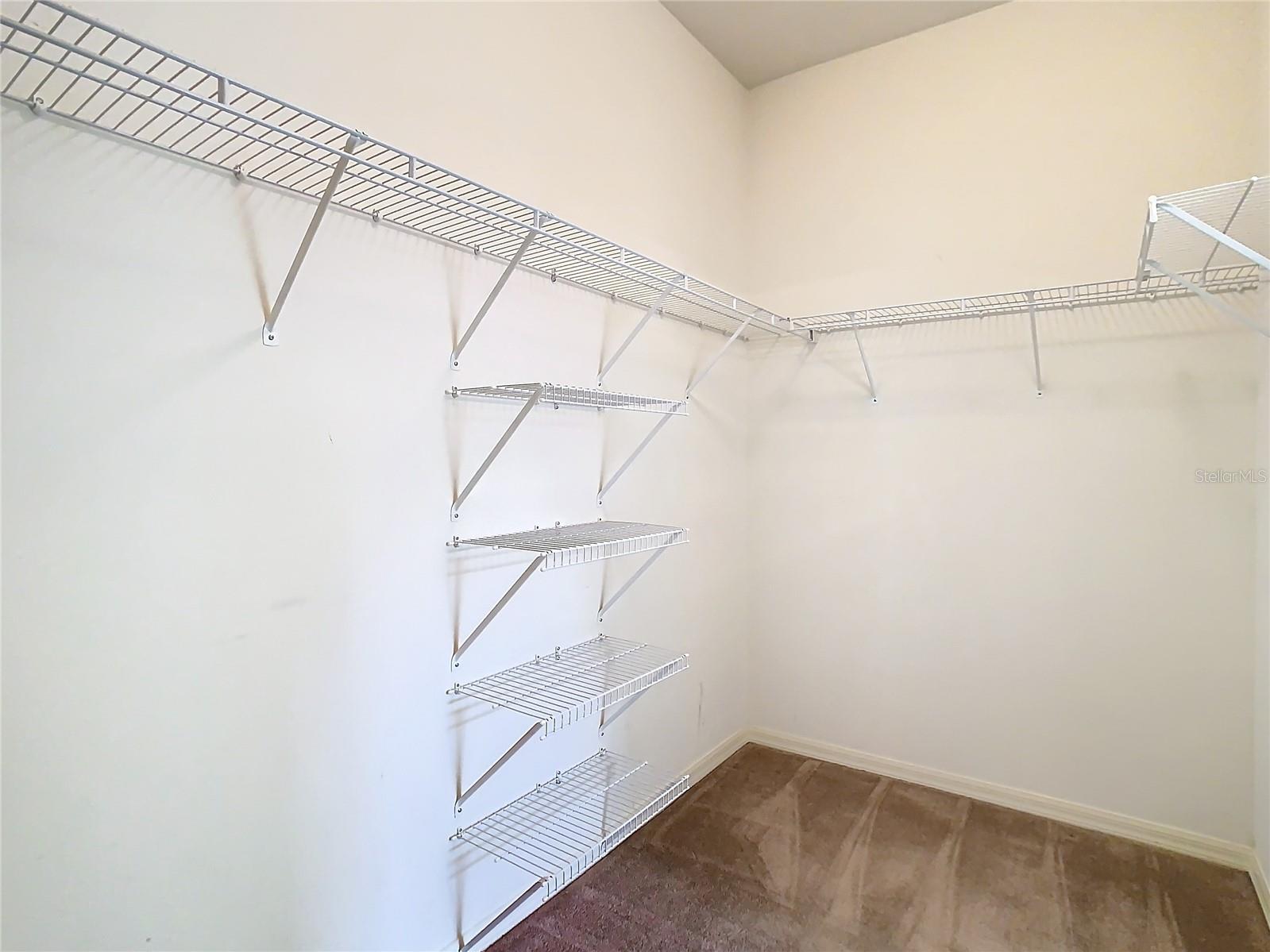 Primary Walk-in Closet.