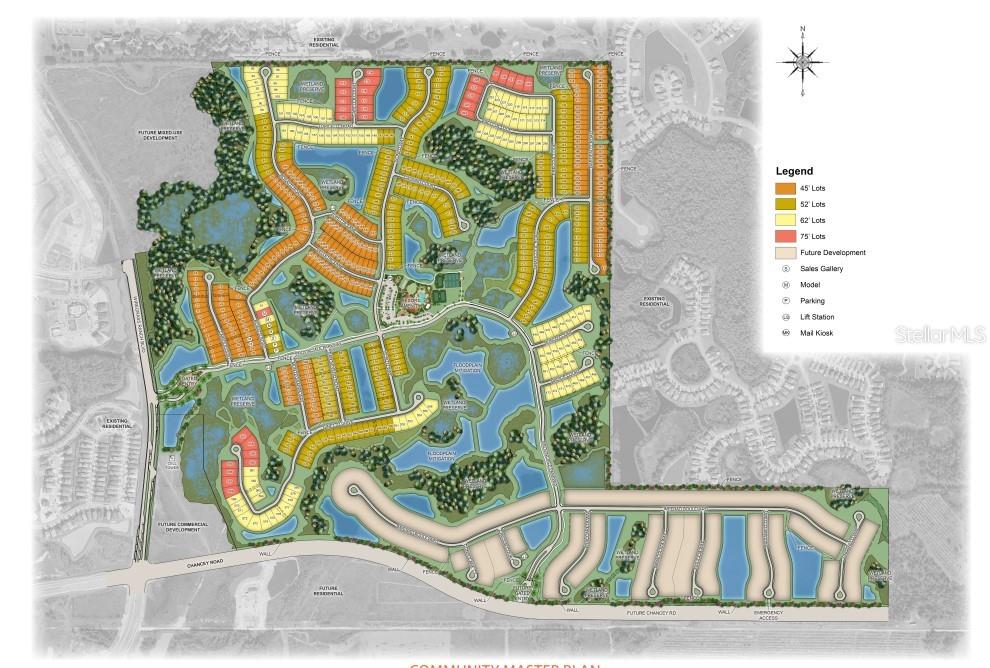 Esplanade at Wiregrass Ranch Sitemap