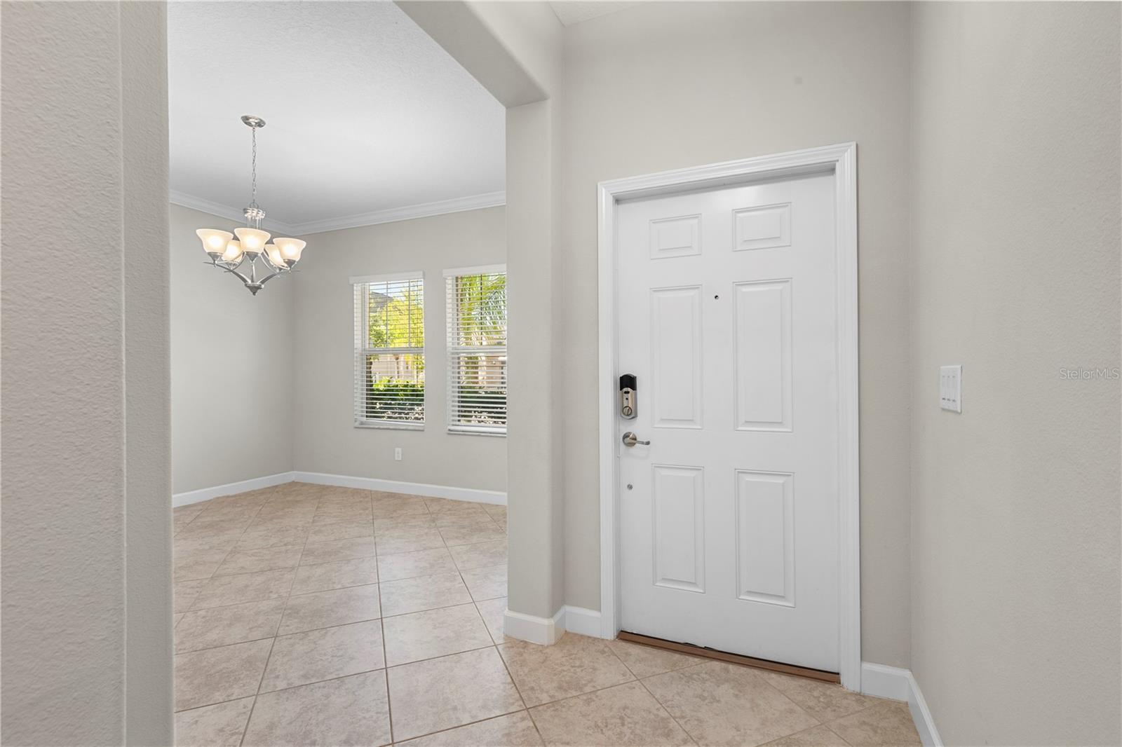 Foyer and formal dining