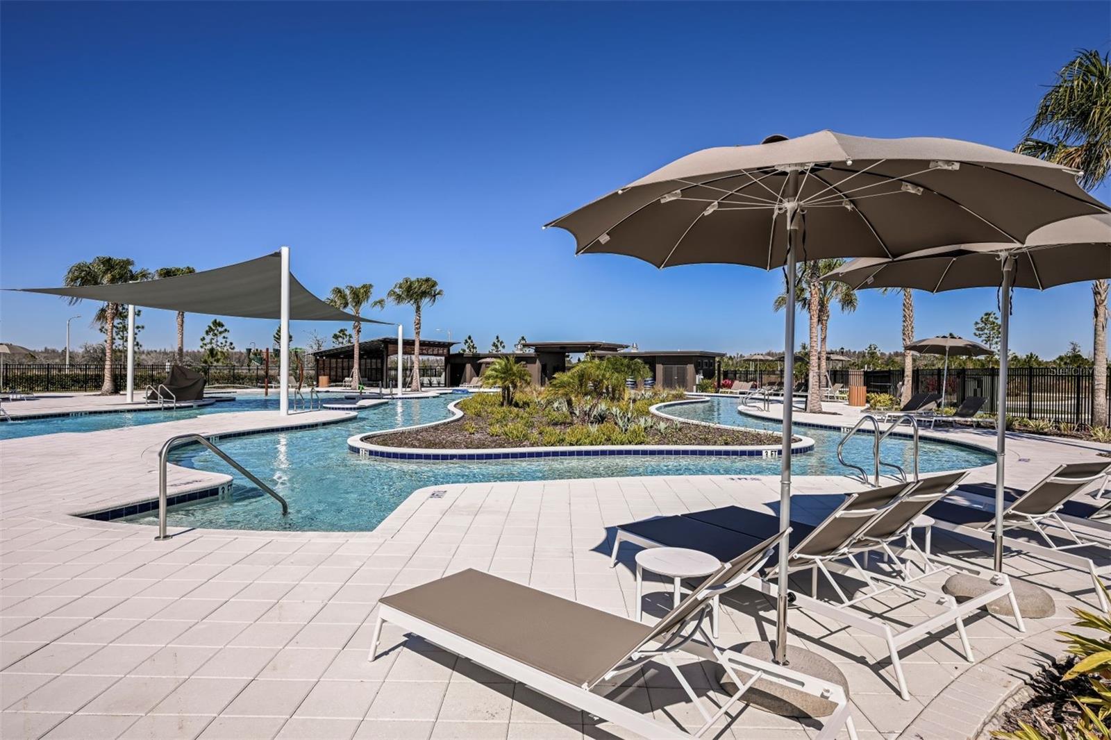 Community Pool Sun Deck