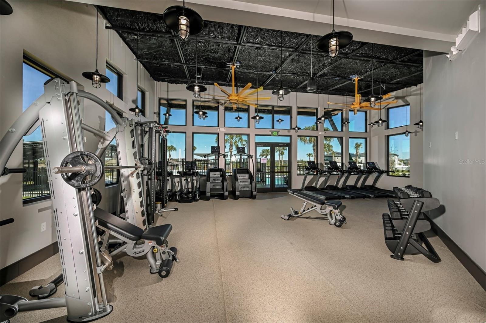 Community Clubhouse Fitness Room