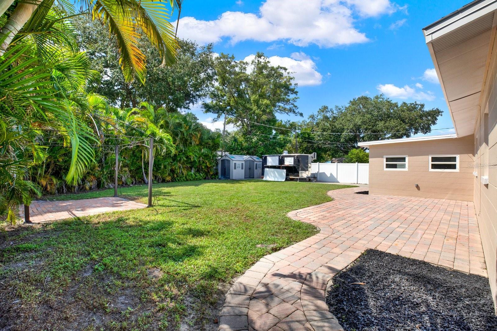 Backyard Paver Patio