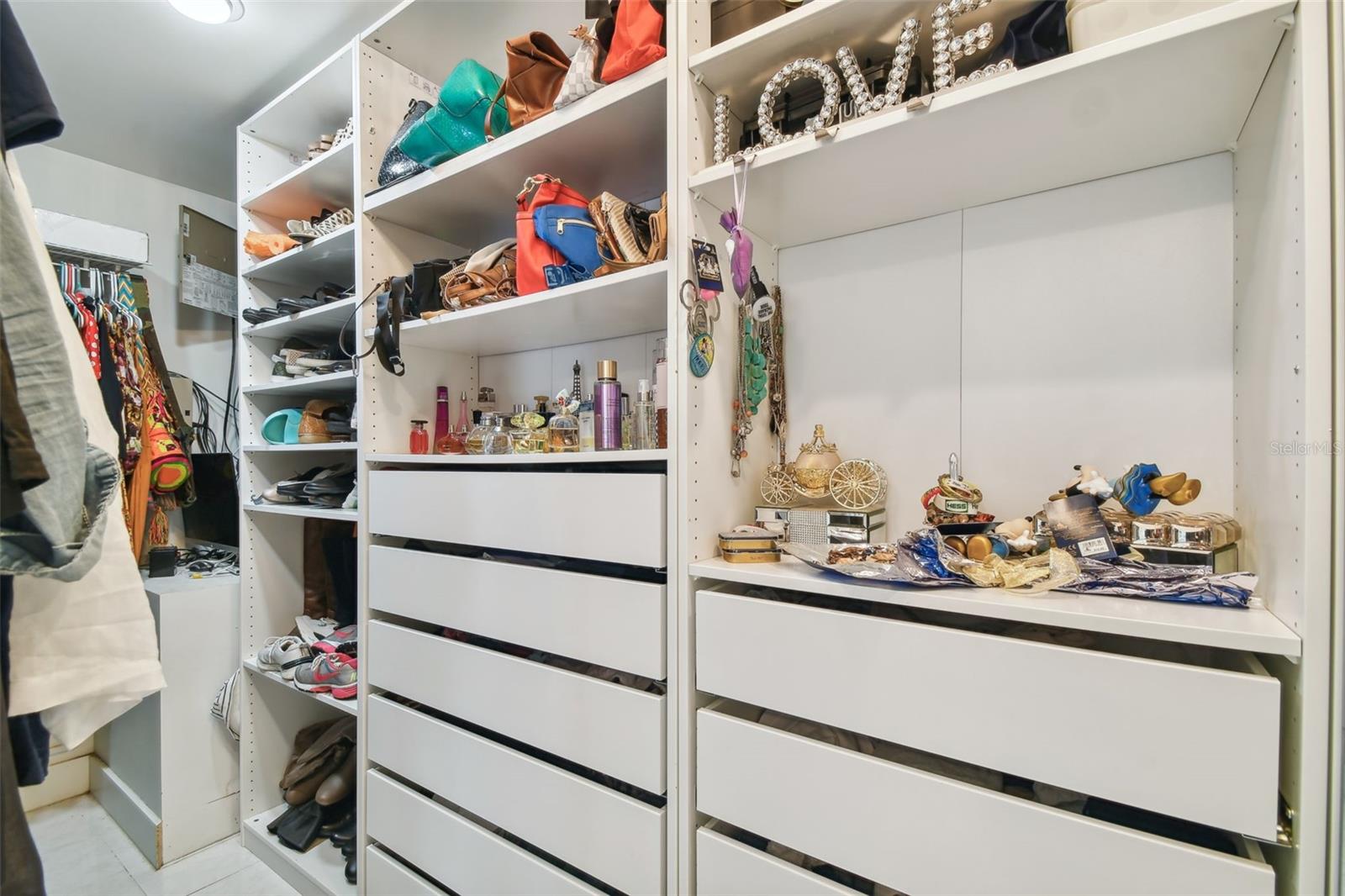 Primary Walk In Closet