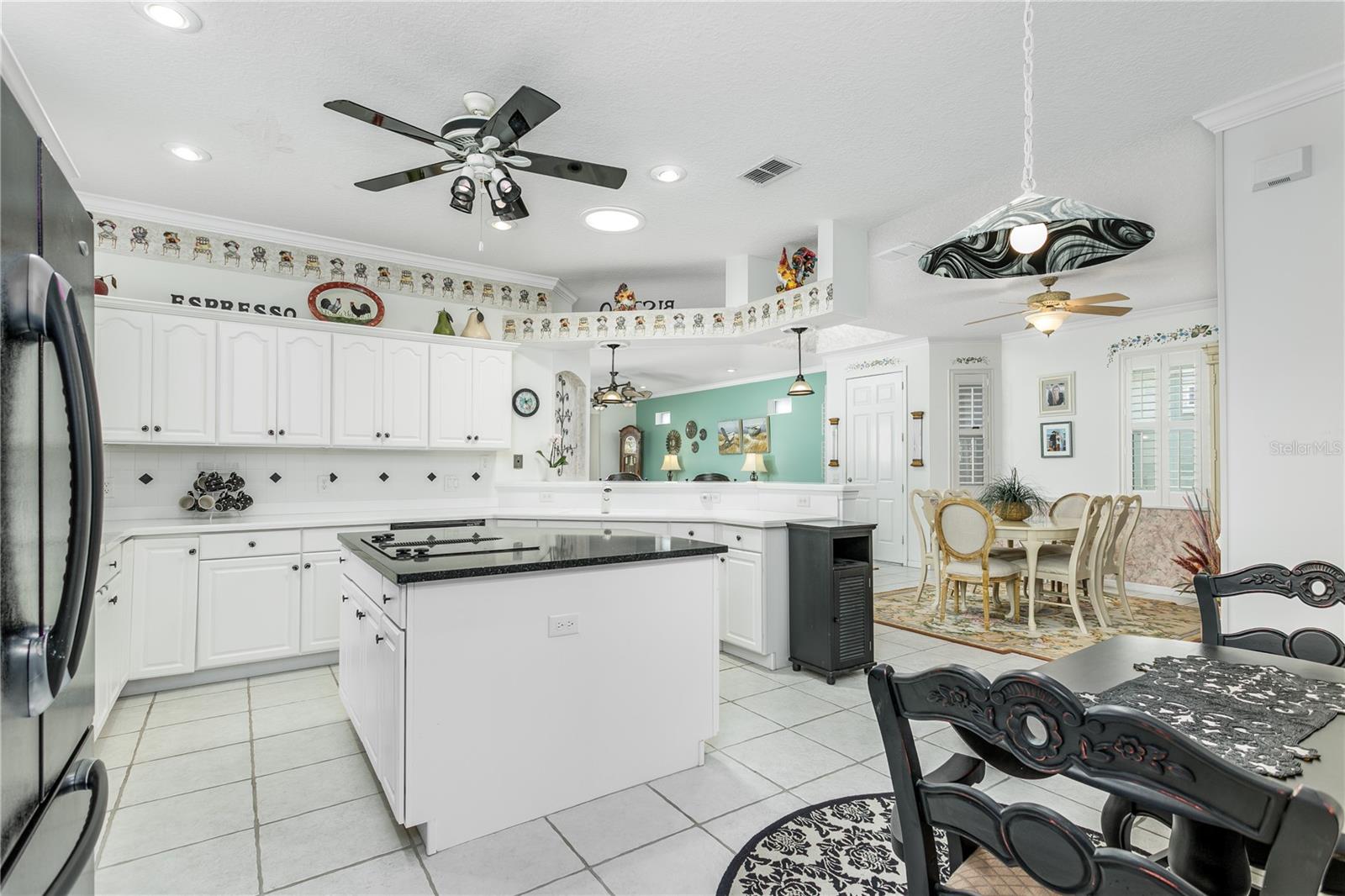 Kitchen and dining room