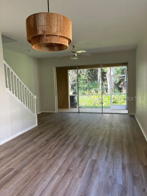 great room - new vinyl flooring