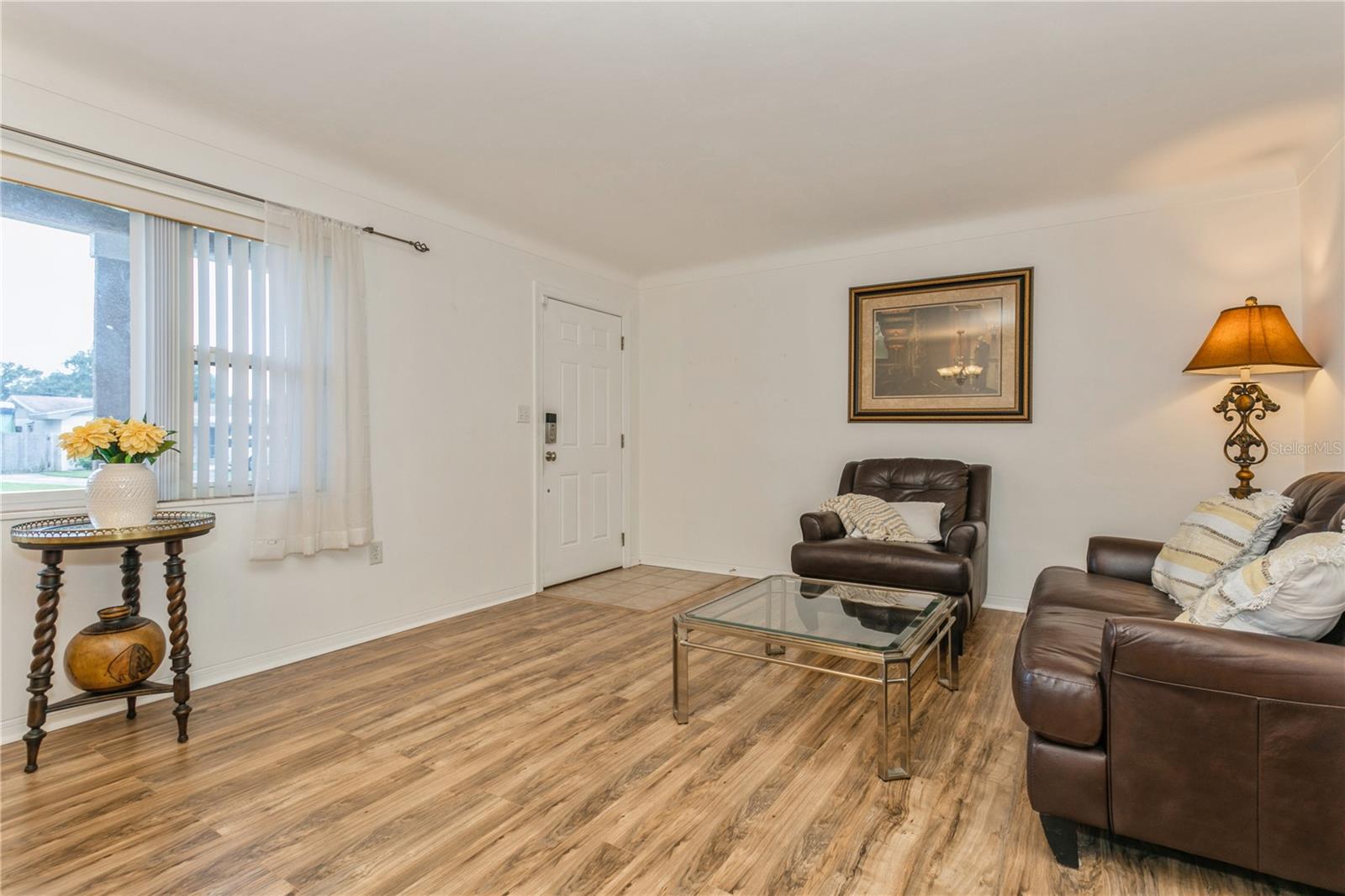 Front living room with bay window