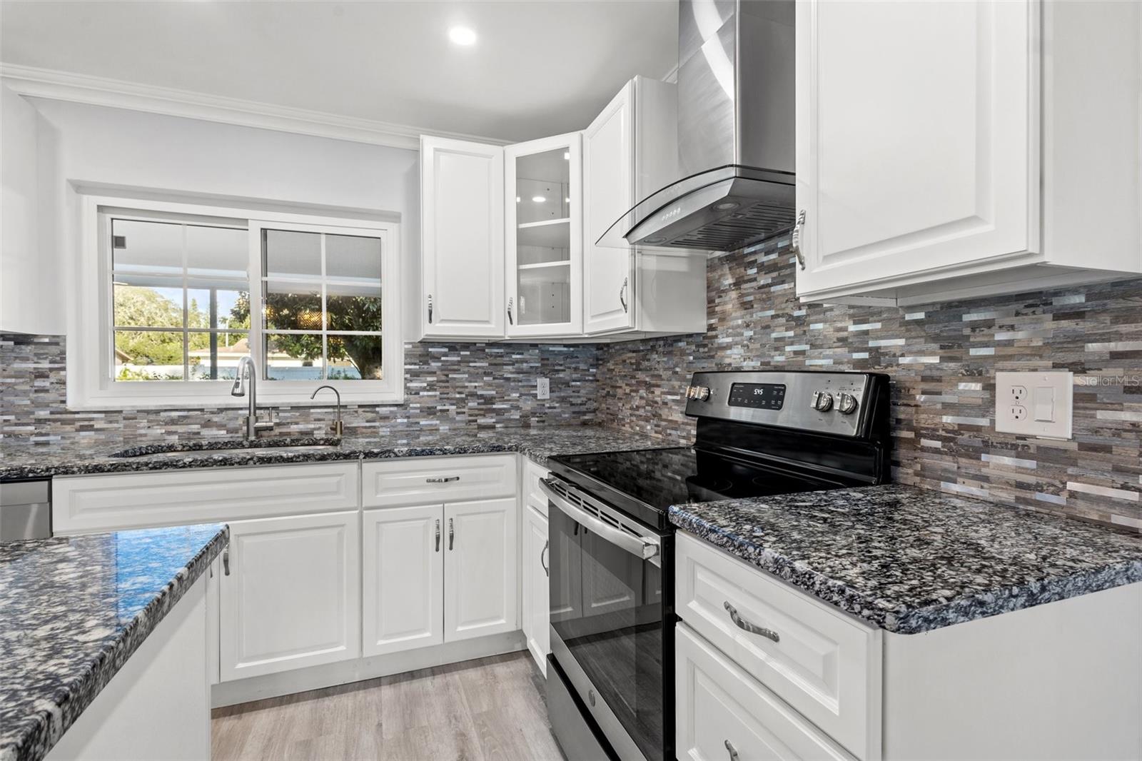 Clean, neutral kitchen with lots of storage