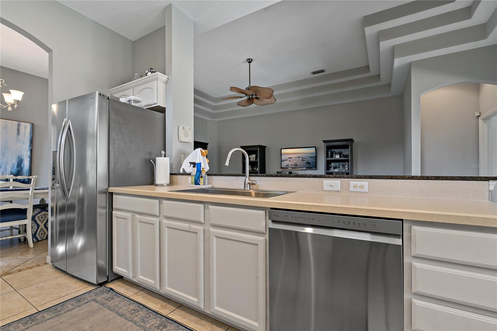 Inside Kitchen View (Sink Side)