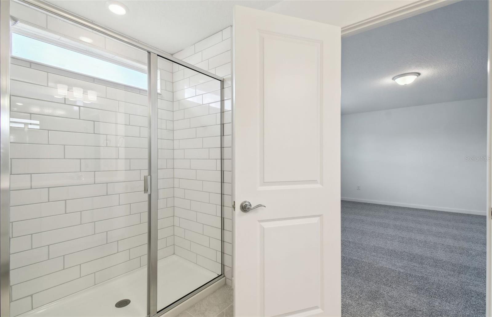 Owner's Walk-In Shower