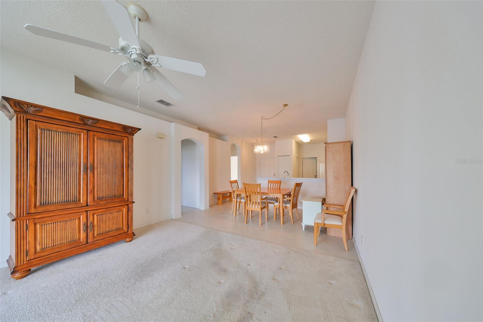 Living Room & Dining Area