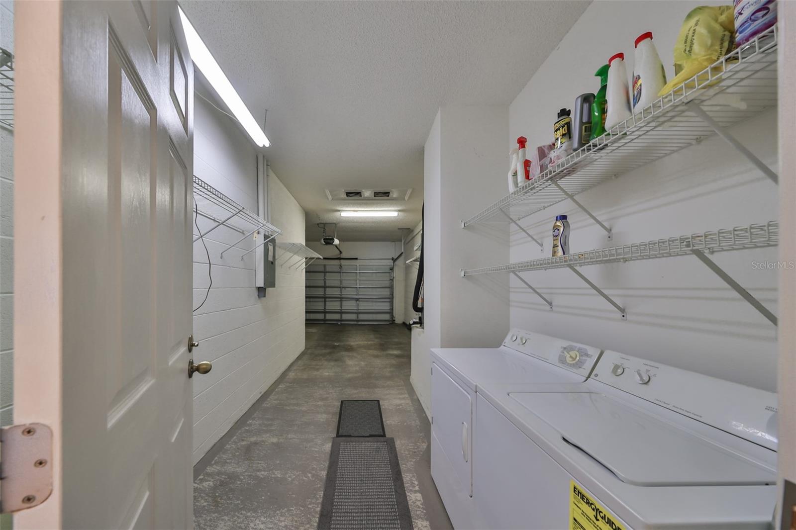 Washer & Dryer (Utility tub behind door)