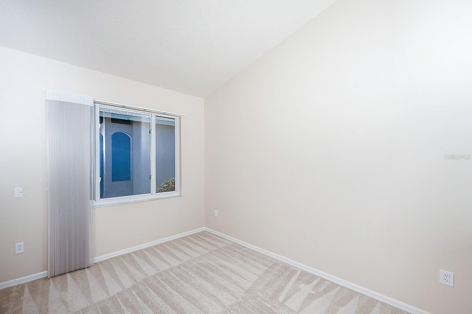 Dining Room with picture tinted window