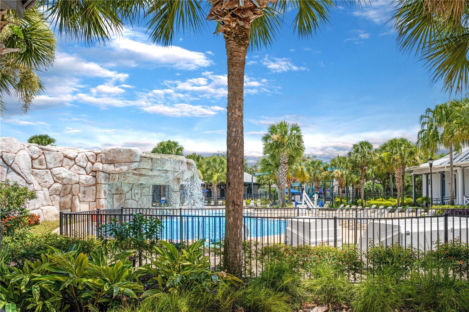 Aquatic Center water slide