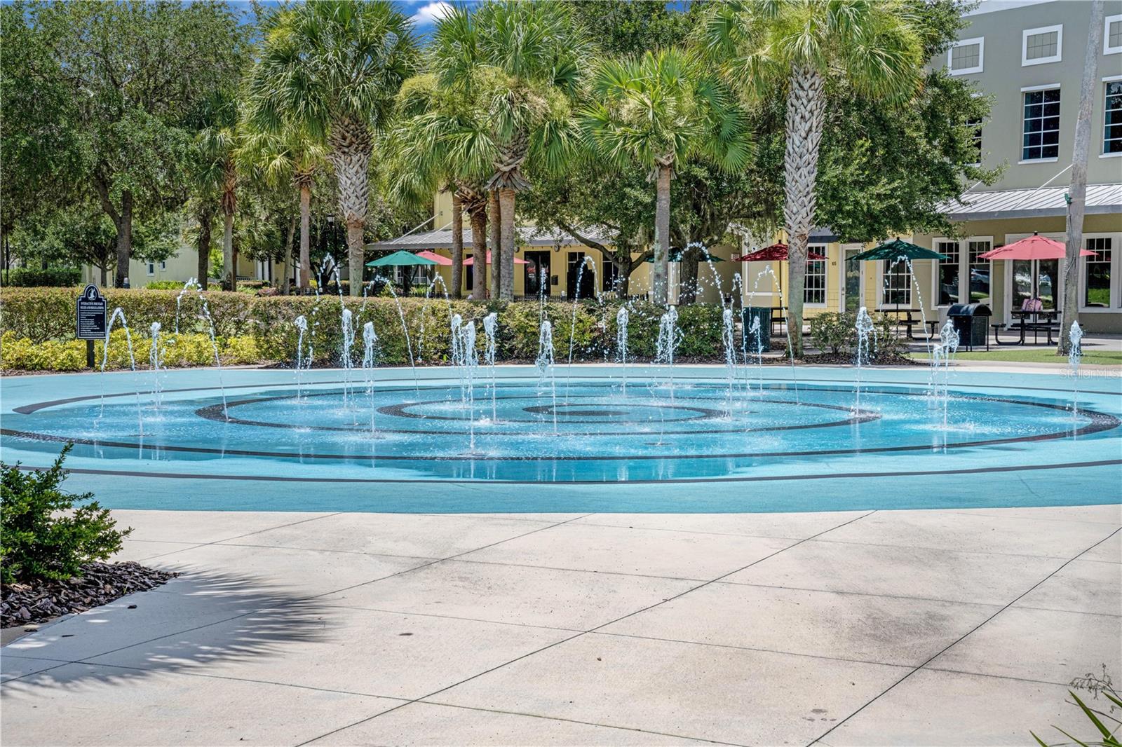 Park Square splash pad