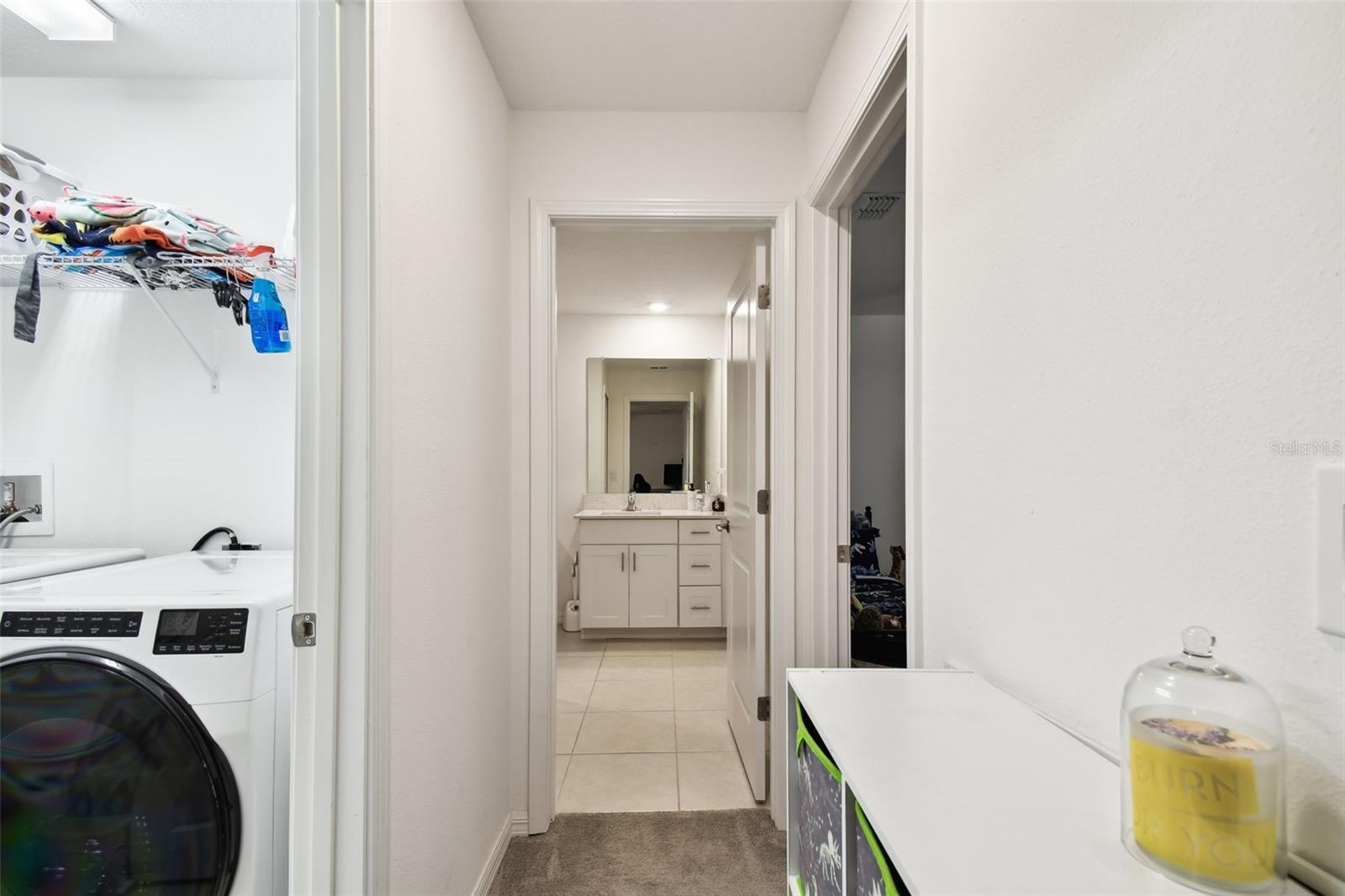 Upstairs Laundry Room