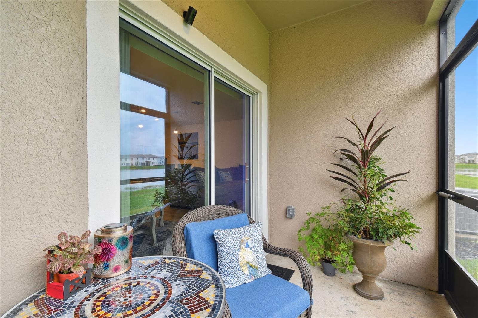 Screened and Covered Back Porch