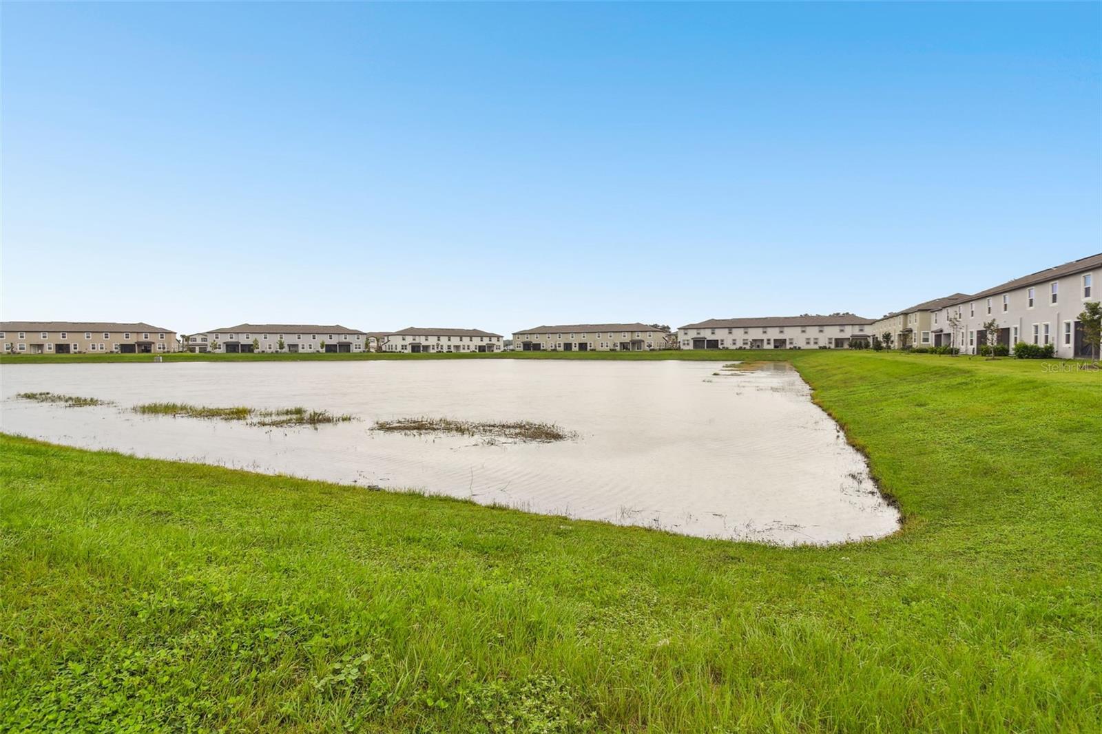 Back Yard/Pond View