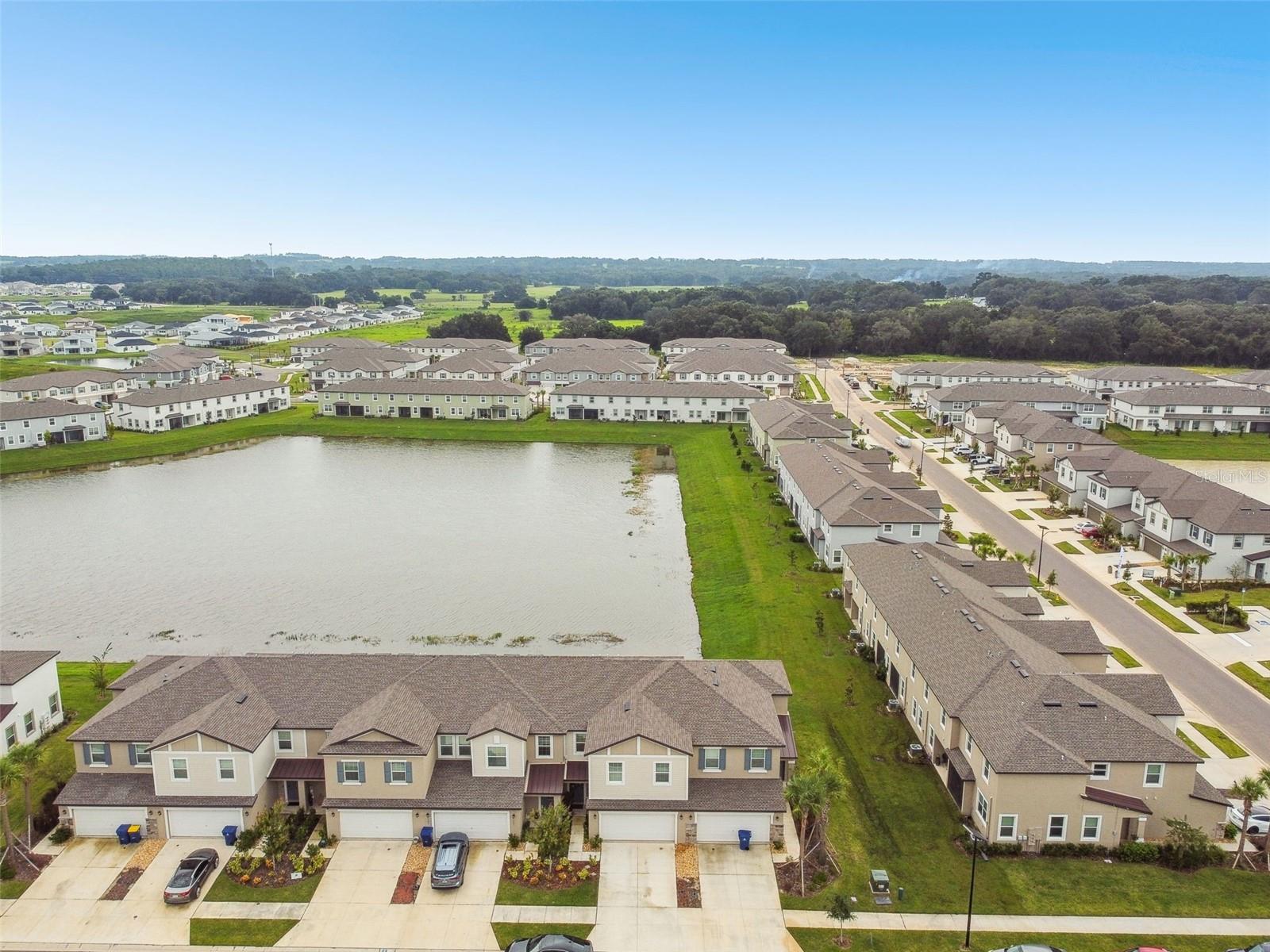 Front Aerial View