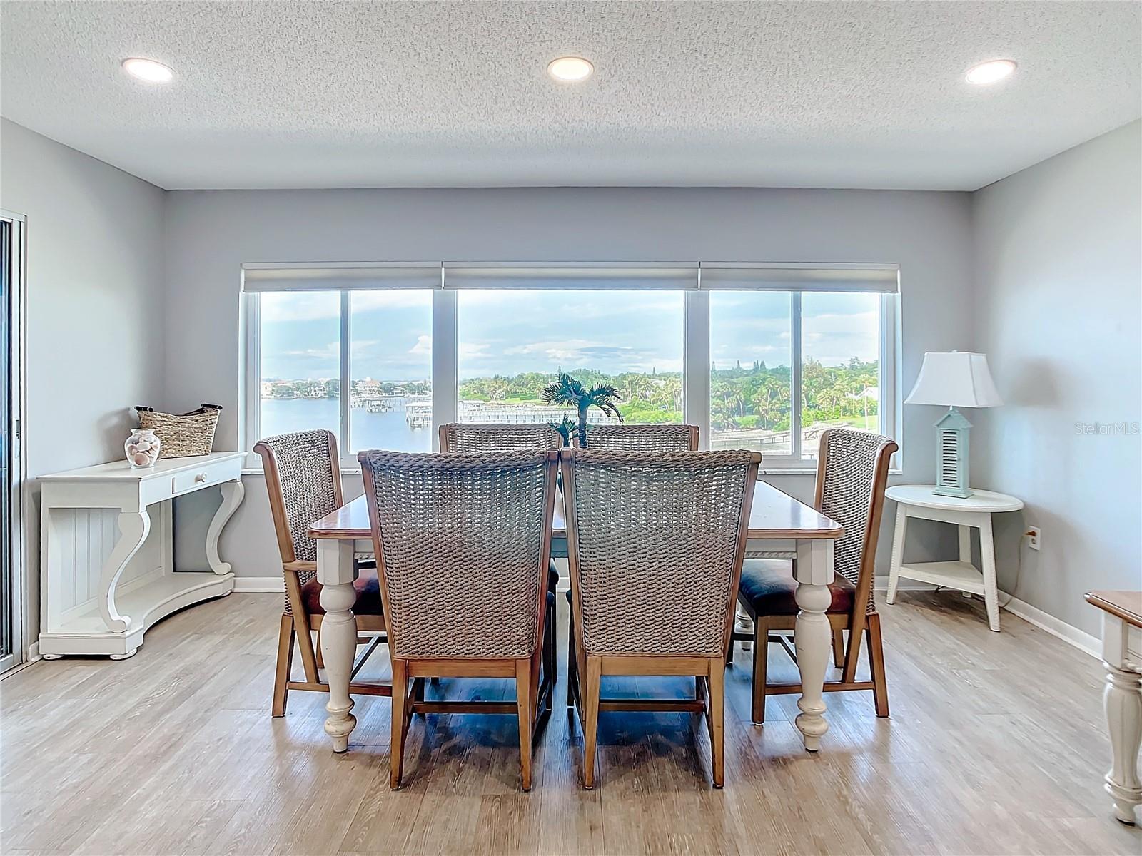 Living/Dining Room - Views of Clearwater Harbor