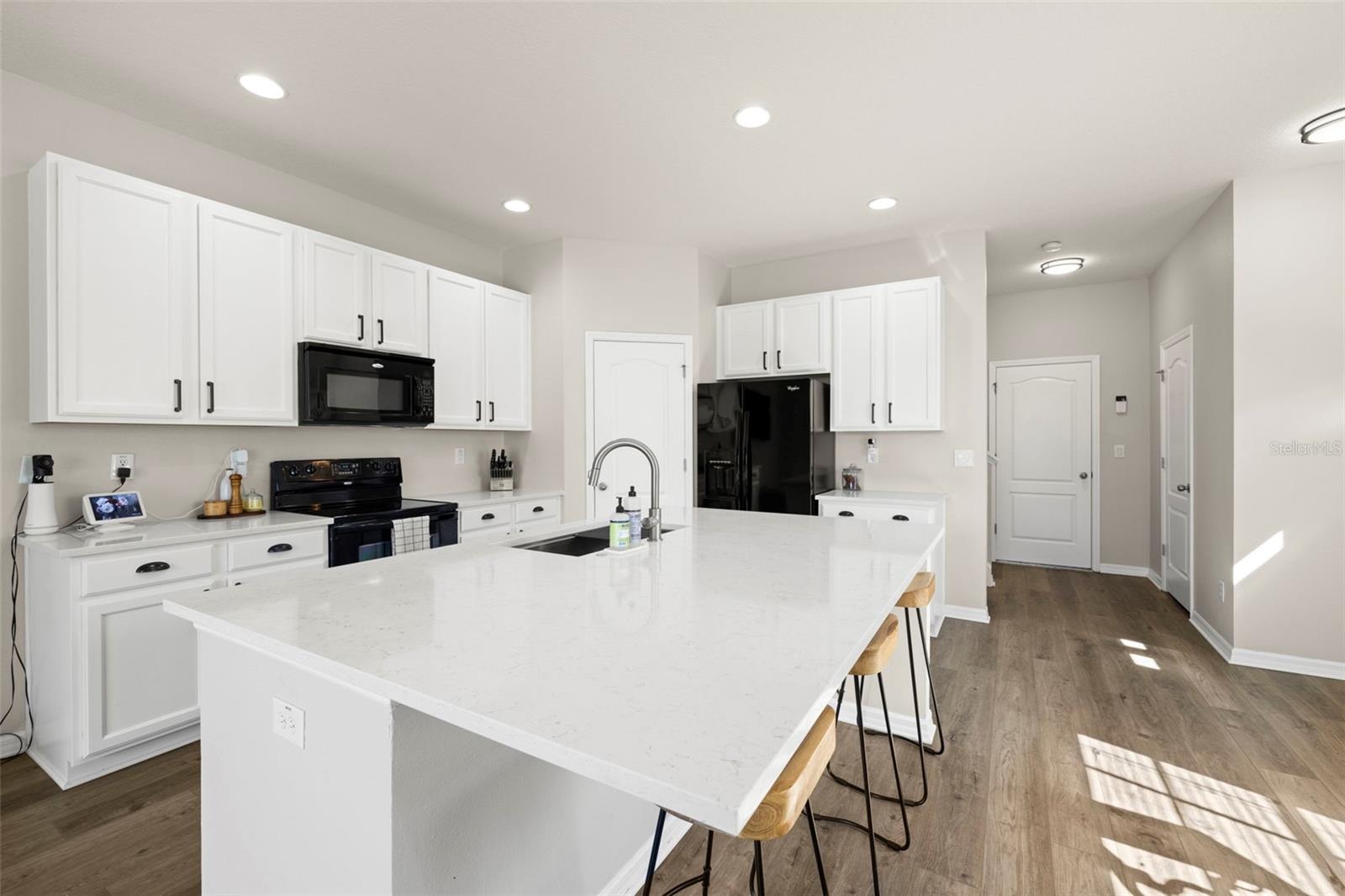 Stunning New Kitchen! New Quartz Counters! Functional & Beautiful!