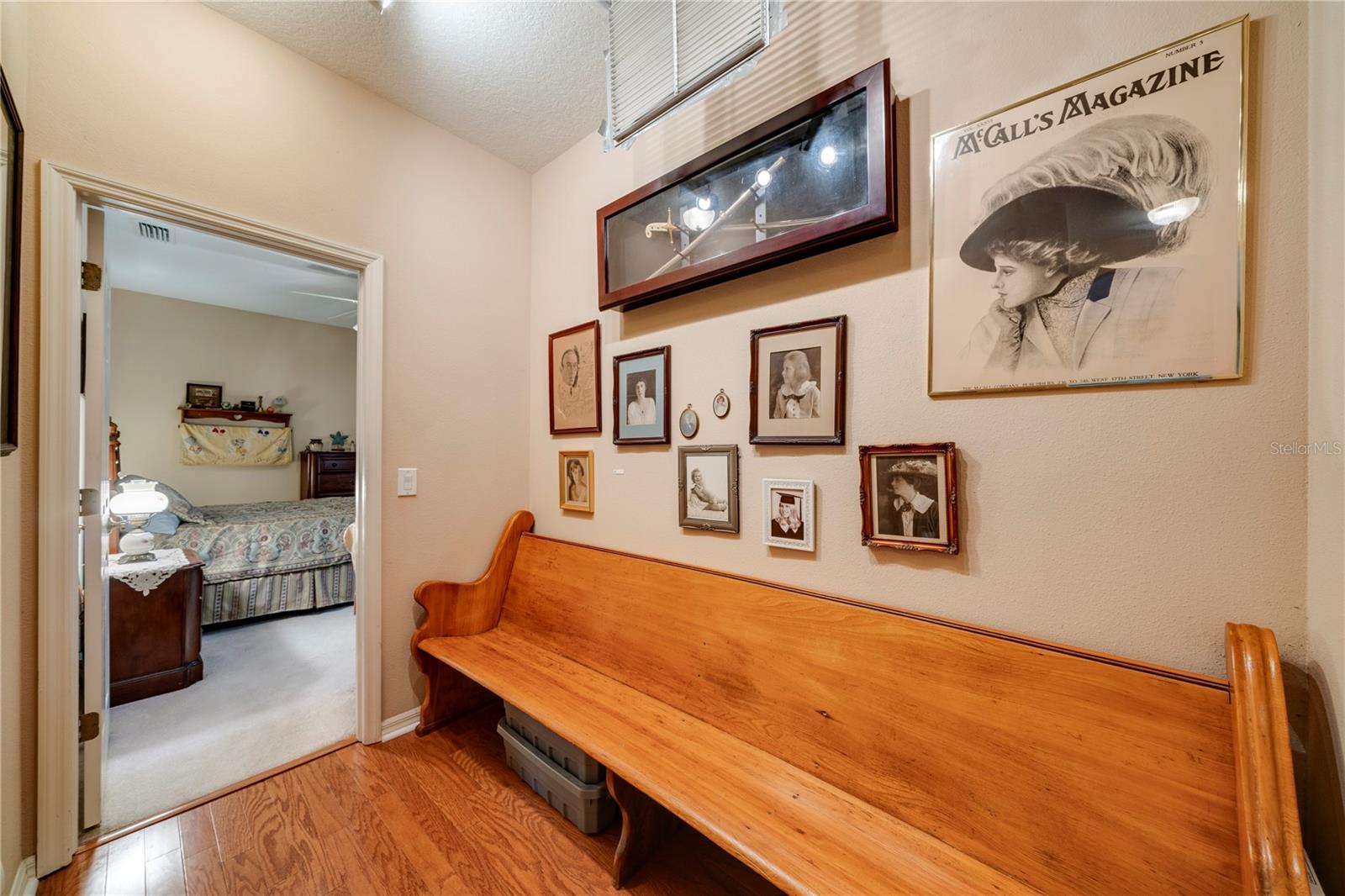 Hallway off the guest bedrooms/bathroom