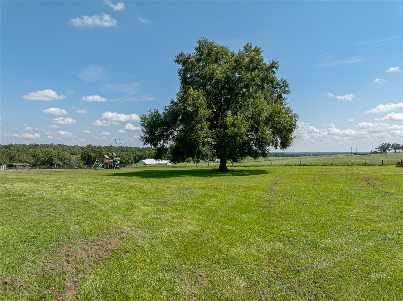 Huge back yard