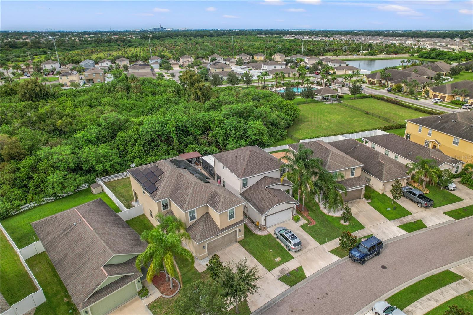 Aerial View of Home