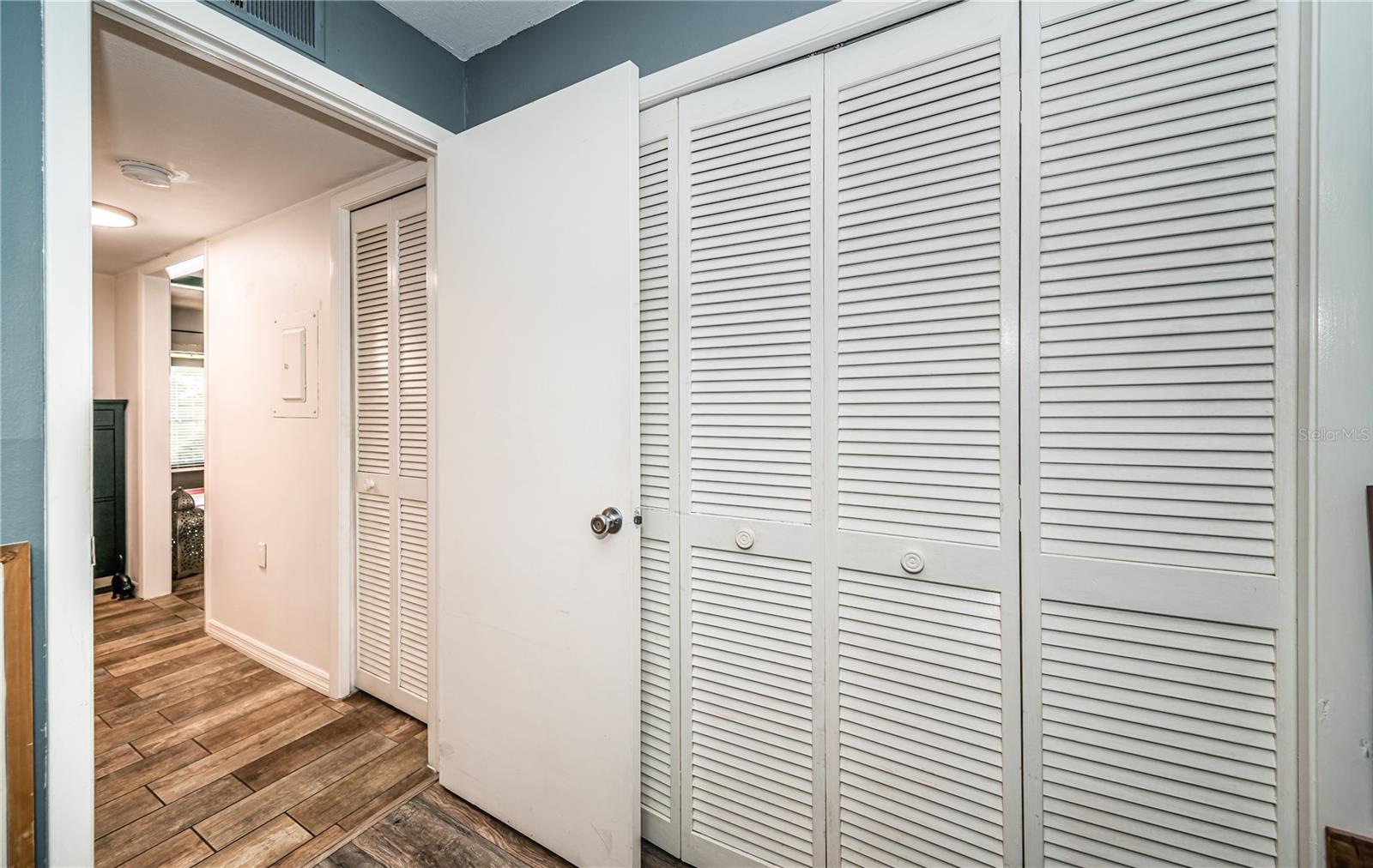 Guest bedroom, double closet