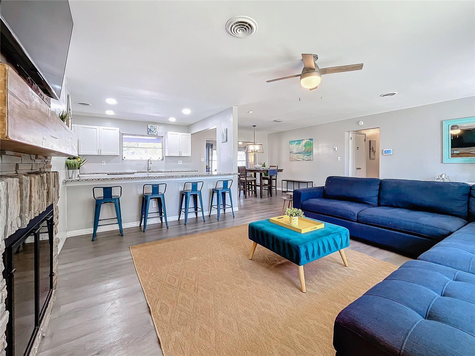 Living Room/Kitchen Combo