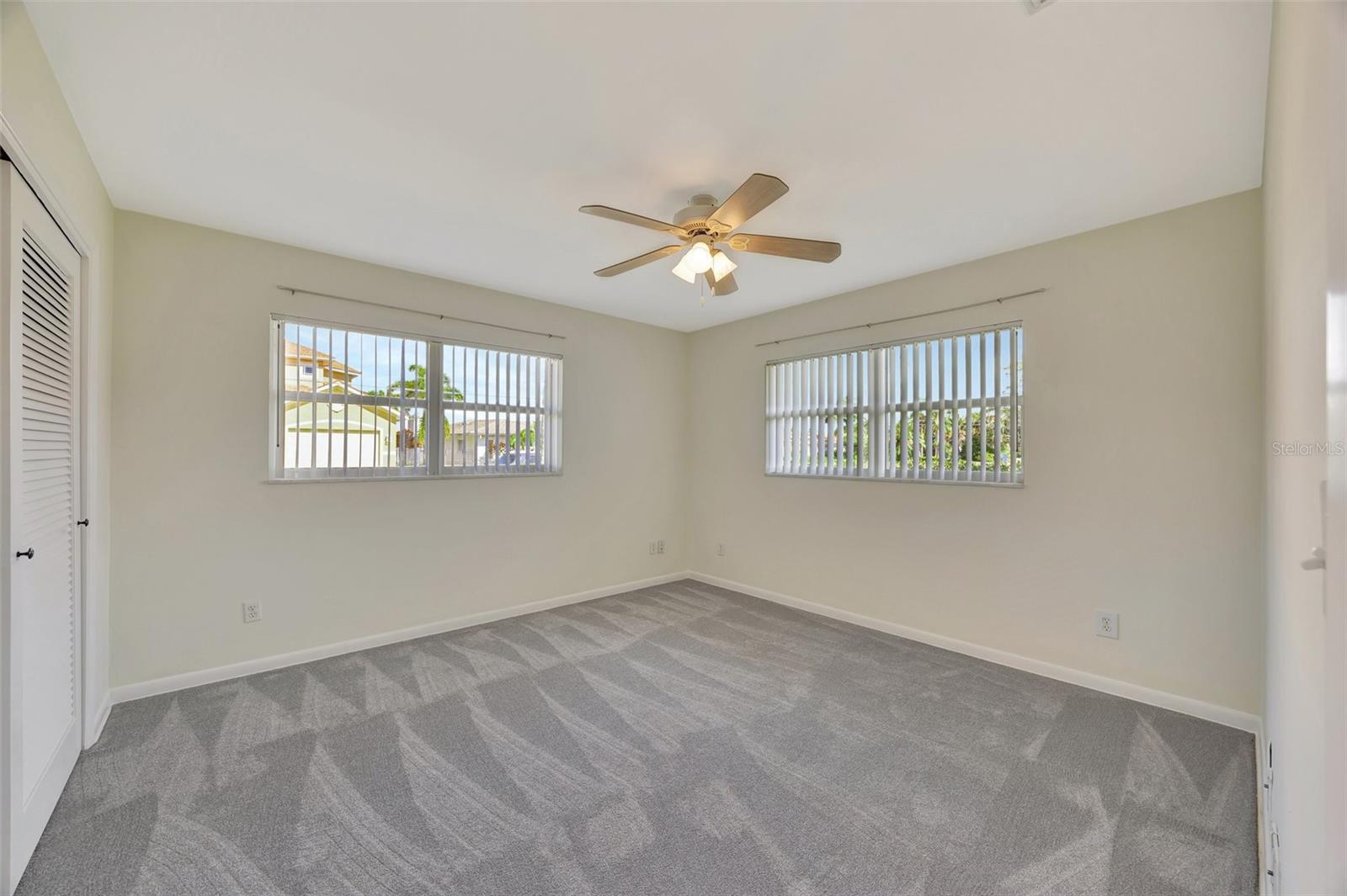 Bedroom with plenty of natural light