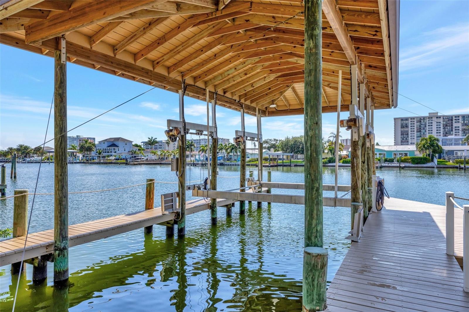 Another view of the dock