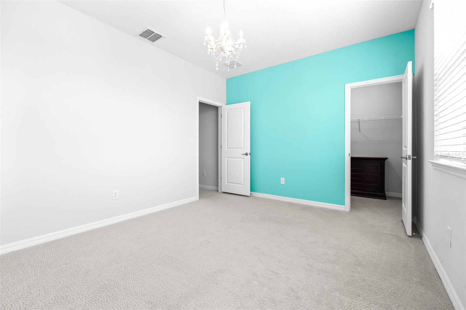 virtually staged bedroom